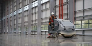 Nettoyage D’un Sol En Béton Quartzé