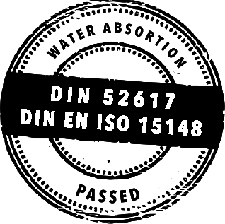 water absorption stamp