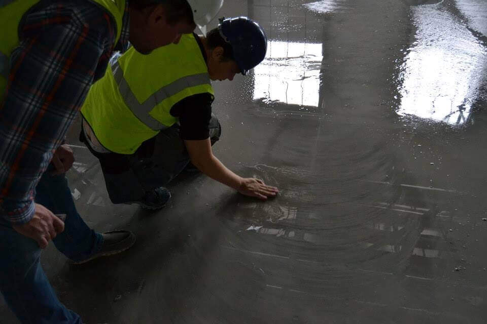 repair concrete floor