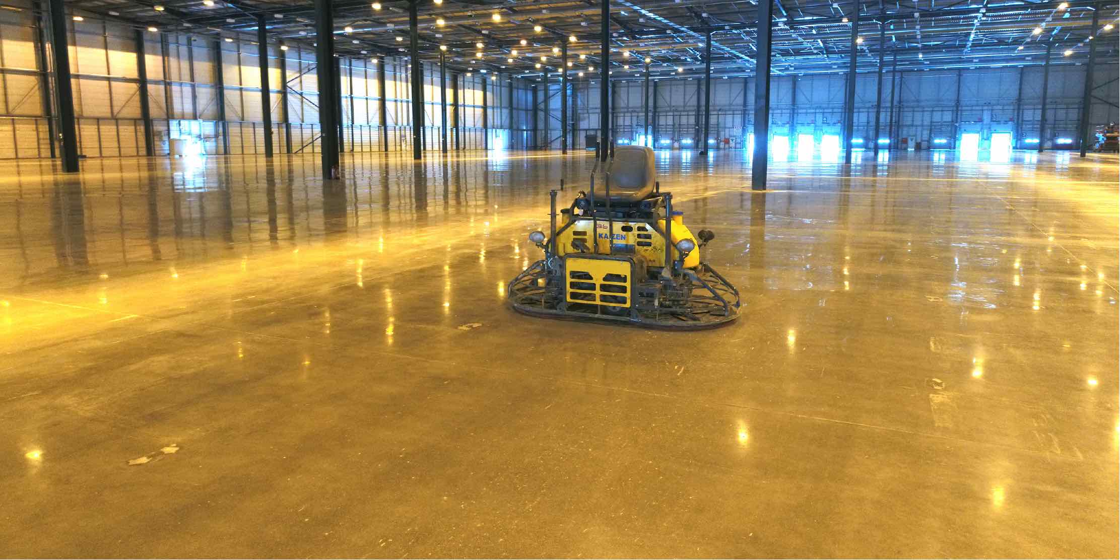4 - How to polish concrete floors