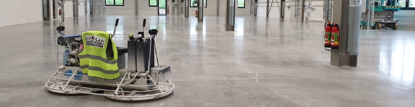 Floor renovations in industrial buildings