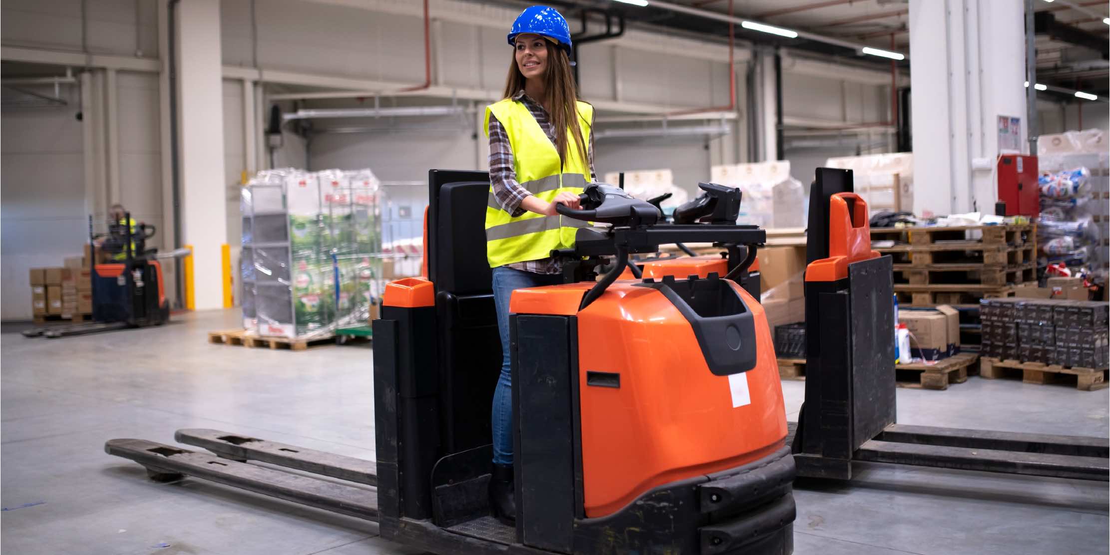 Industrial forklift