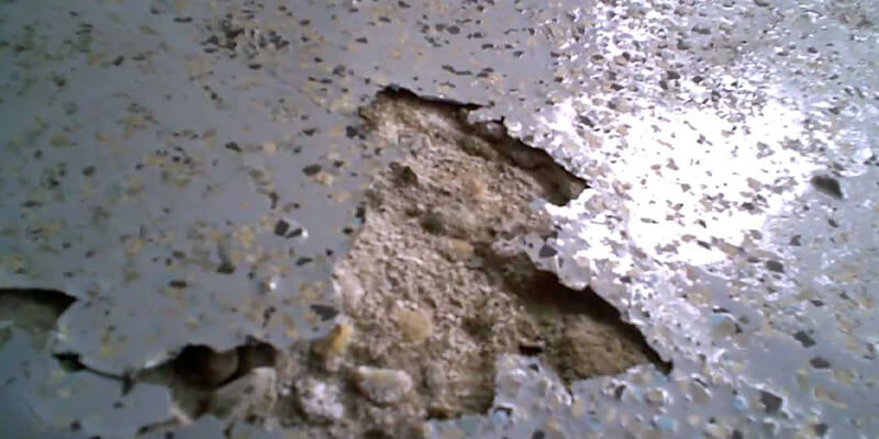 Suelo Epoxy Peeling