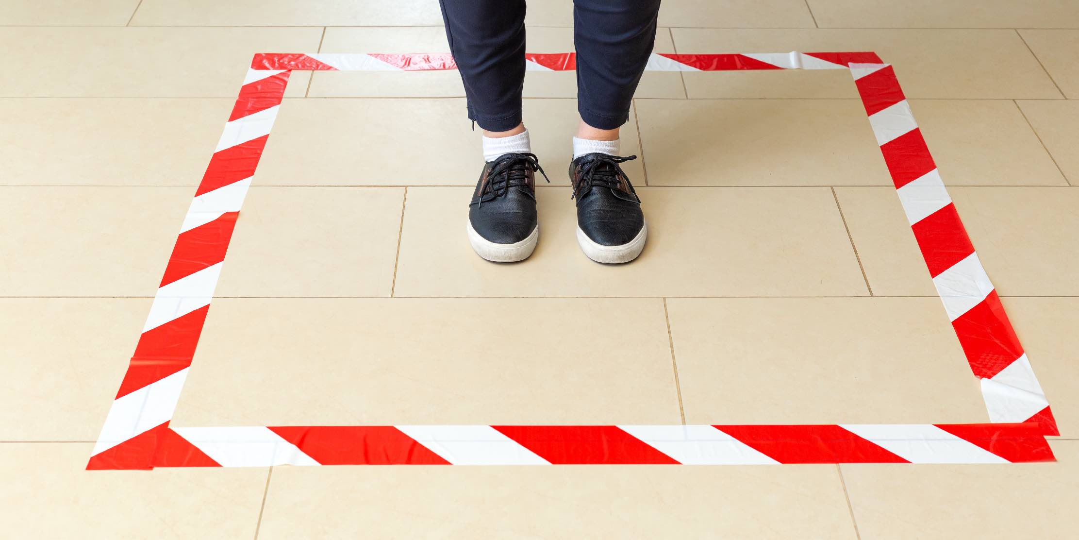 Floor marking tape