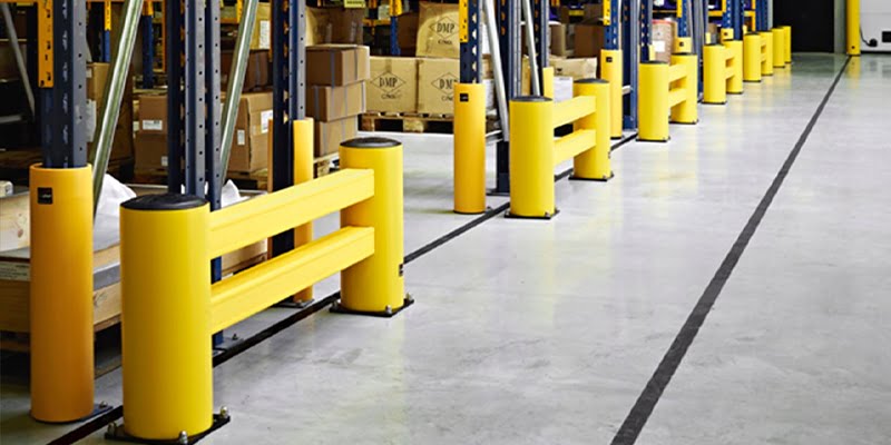 Industrial shelving protections