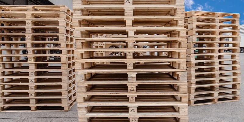 Wooden pallets