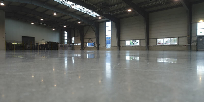 Polished Concrete In Logistics Centres