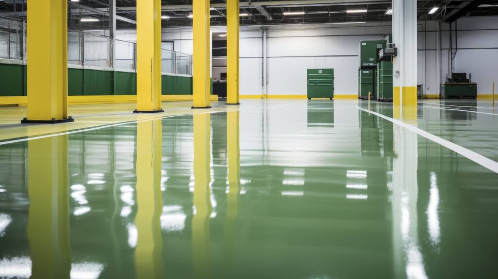Self Levelling Epoxy Resin Industrial Flooring