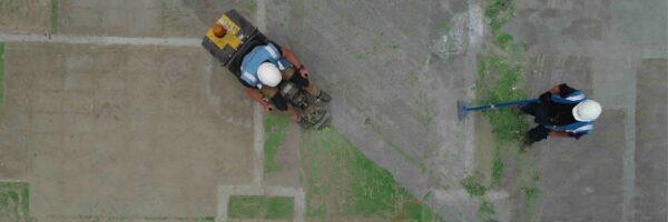 Desbastado en pavimentos de resina