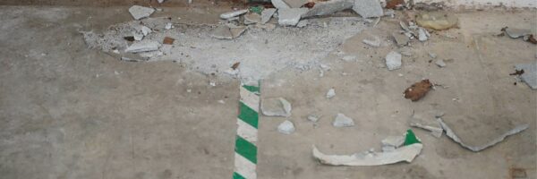 Reparación De Parches En Hormigón De Mal Estado