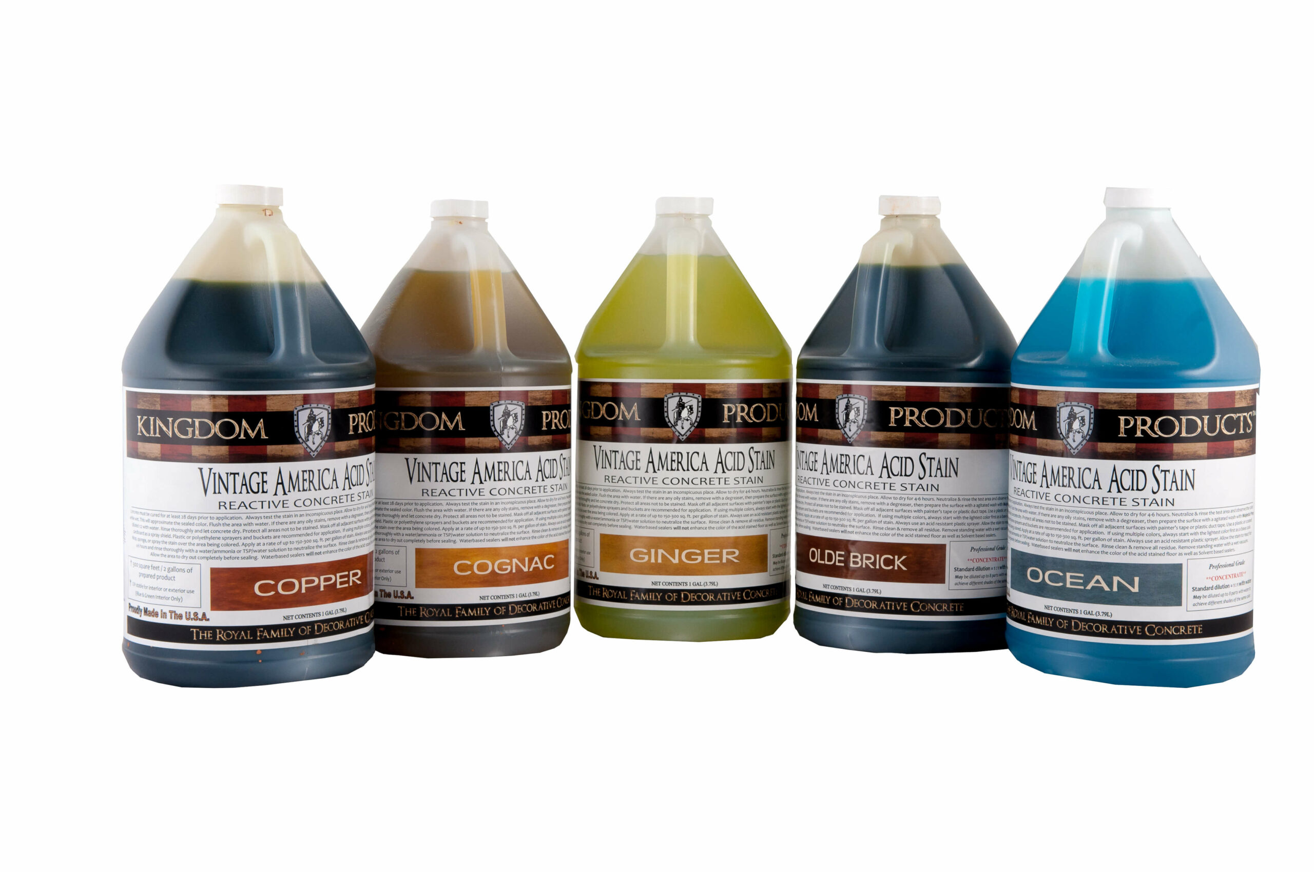 Kingdom Products For Acid Stained Concrete