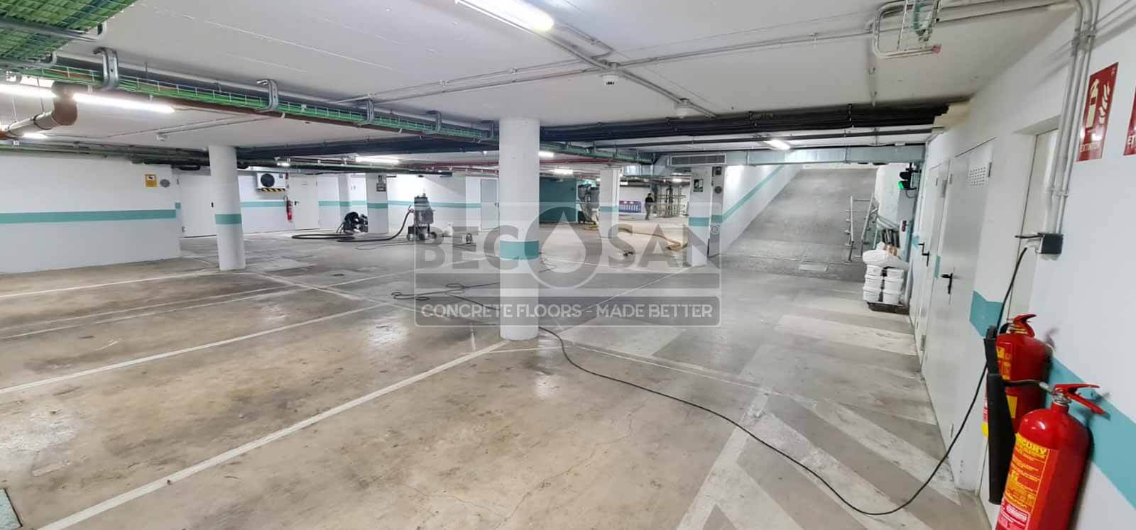 Renovierung Von Parkplätzen