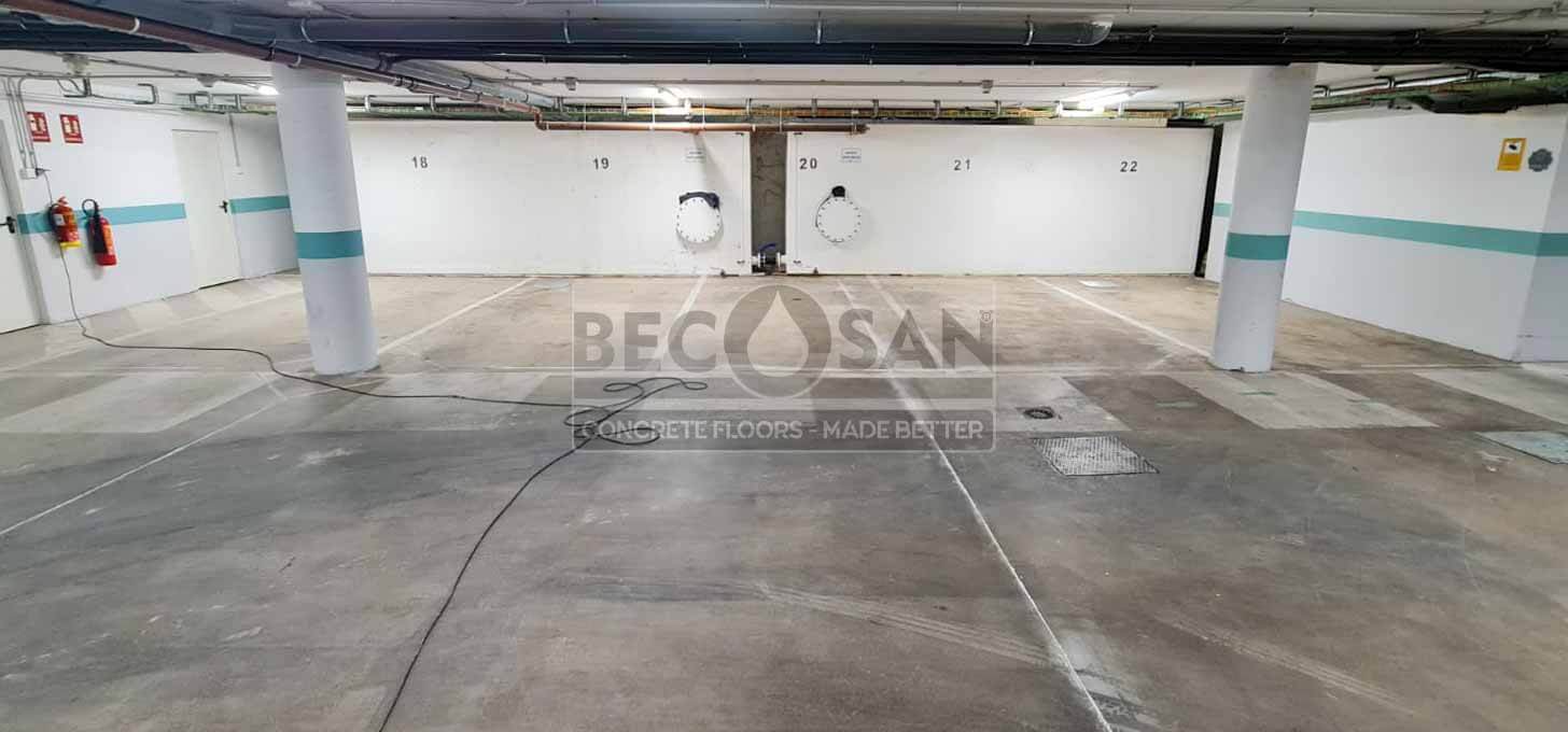 Tiefgarage In Schlechtem Zustand