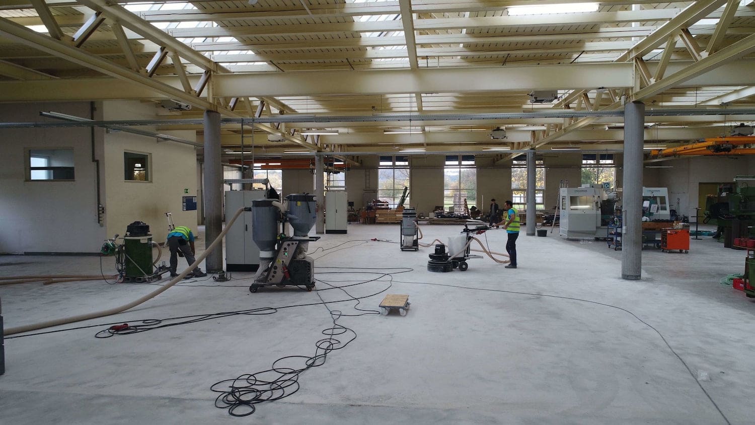 Schleifen Von Betonböden