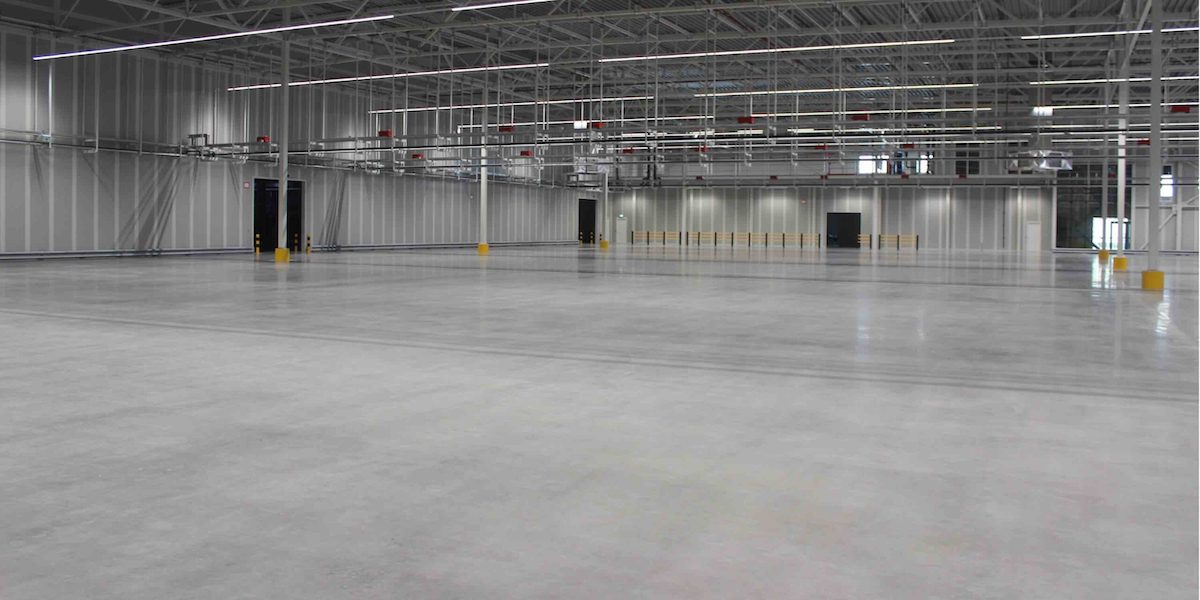 Vloeistofdichte Betonvloer