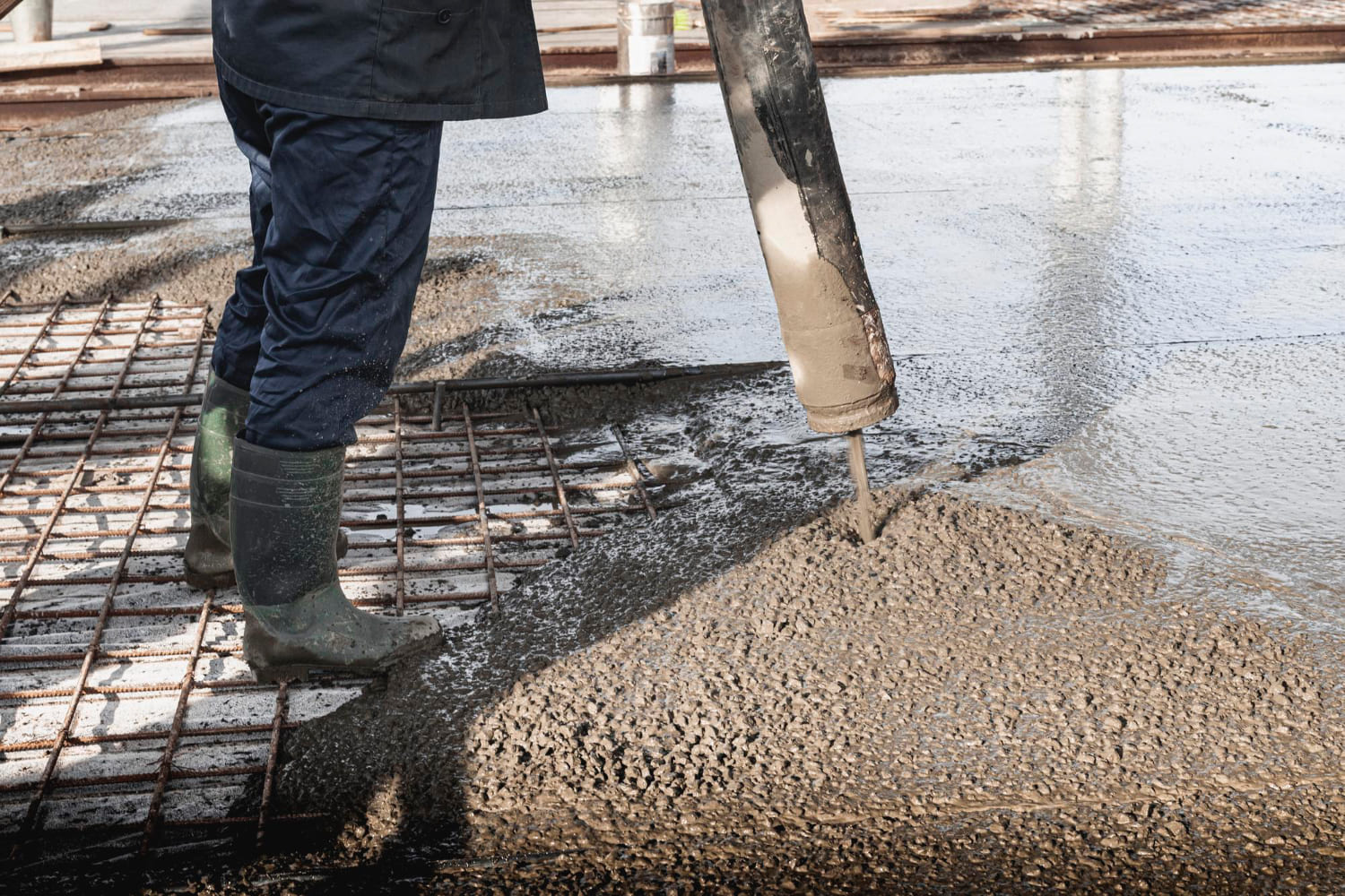 vierten hormigon con aditivos autocompactantes