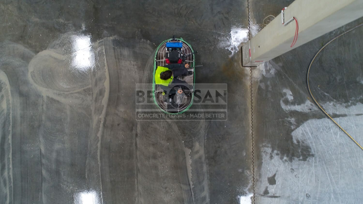 Becosan Polished Concrete Process