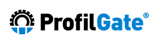 Profilgate Logo 320x90 White