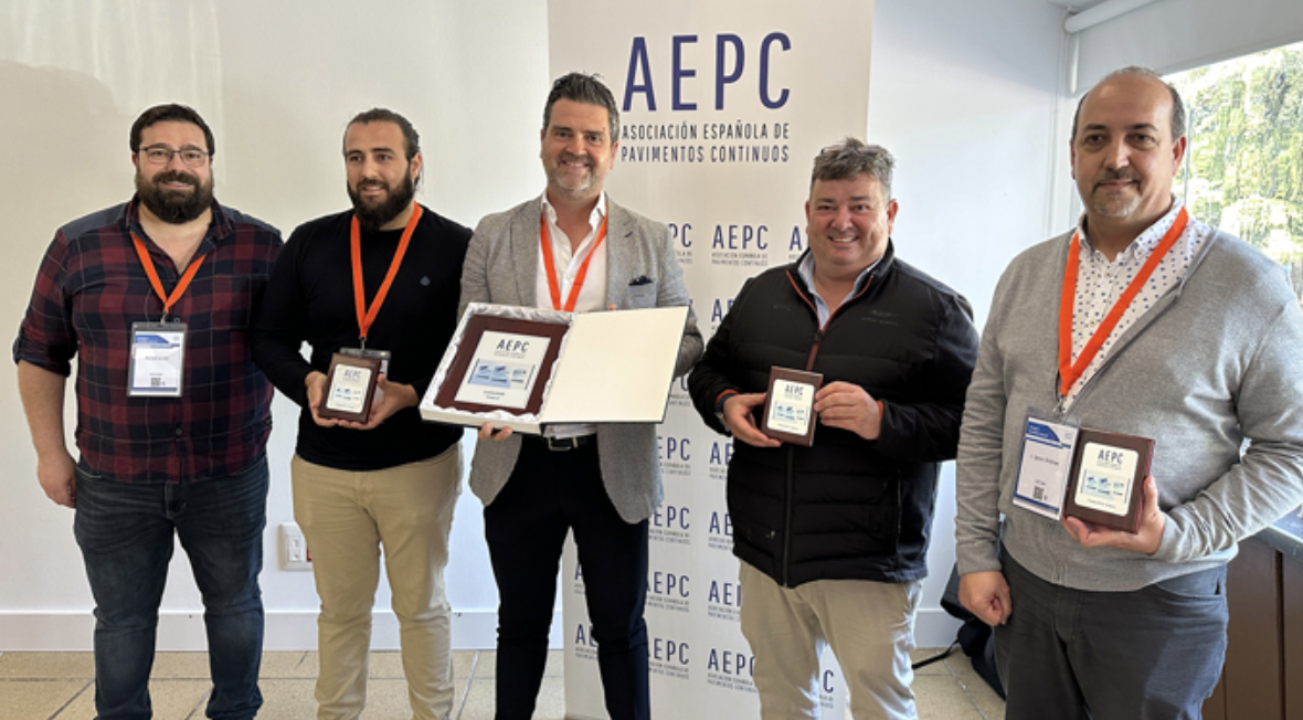 La Asociación Española De Pavimentos Continuos (aepc) Celebró La Entrega De Los Premios Trabajo 2023