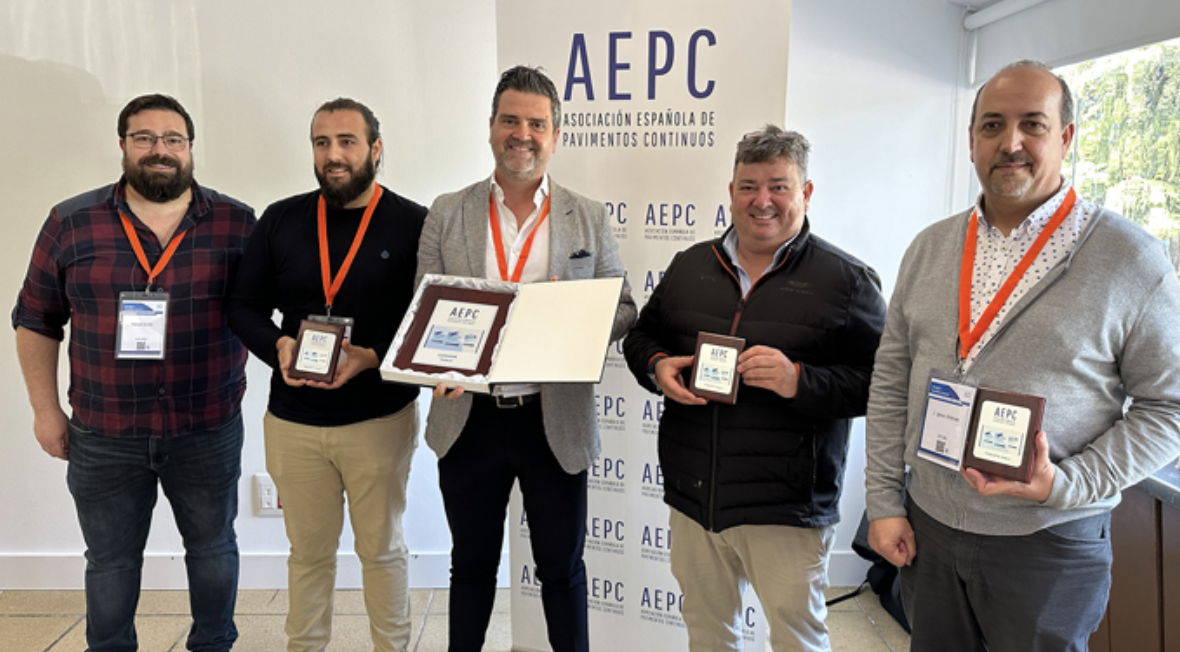 La Asociación Española De Pavimentos Continuos (aepc) Celebró La Entrega De Los Premios Trabajo 2023