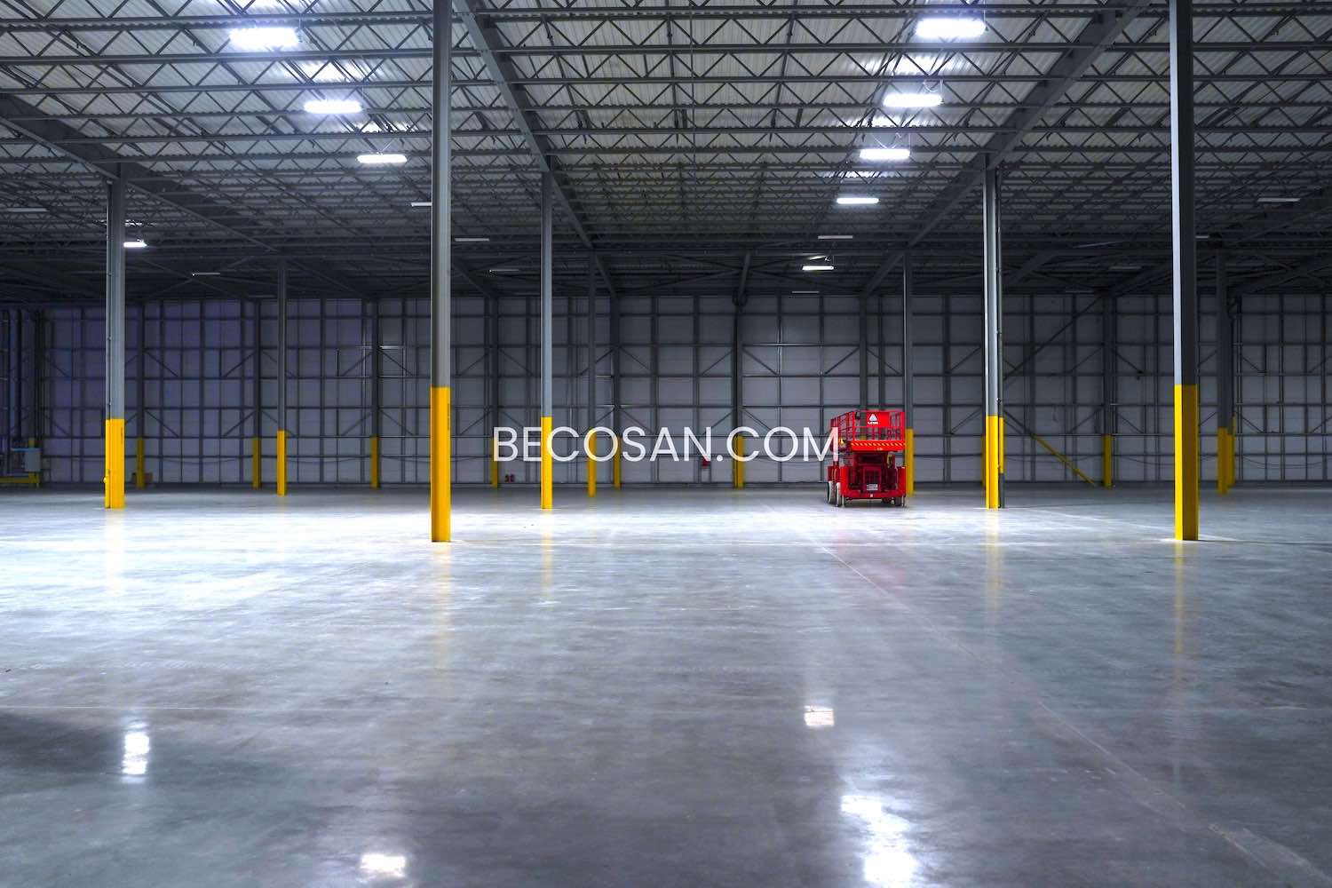 Pavimento De Hormigón Pulido Becosan