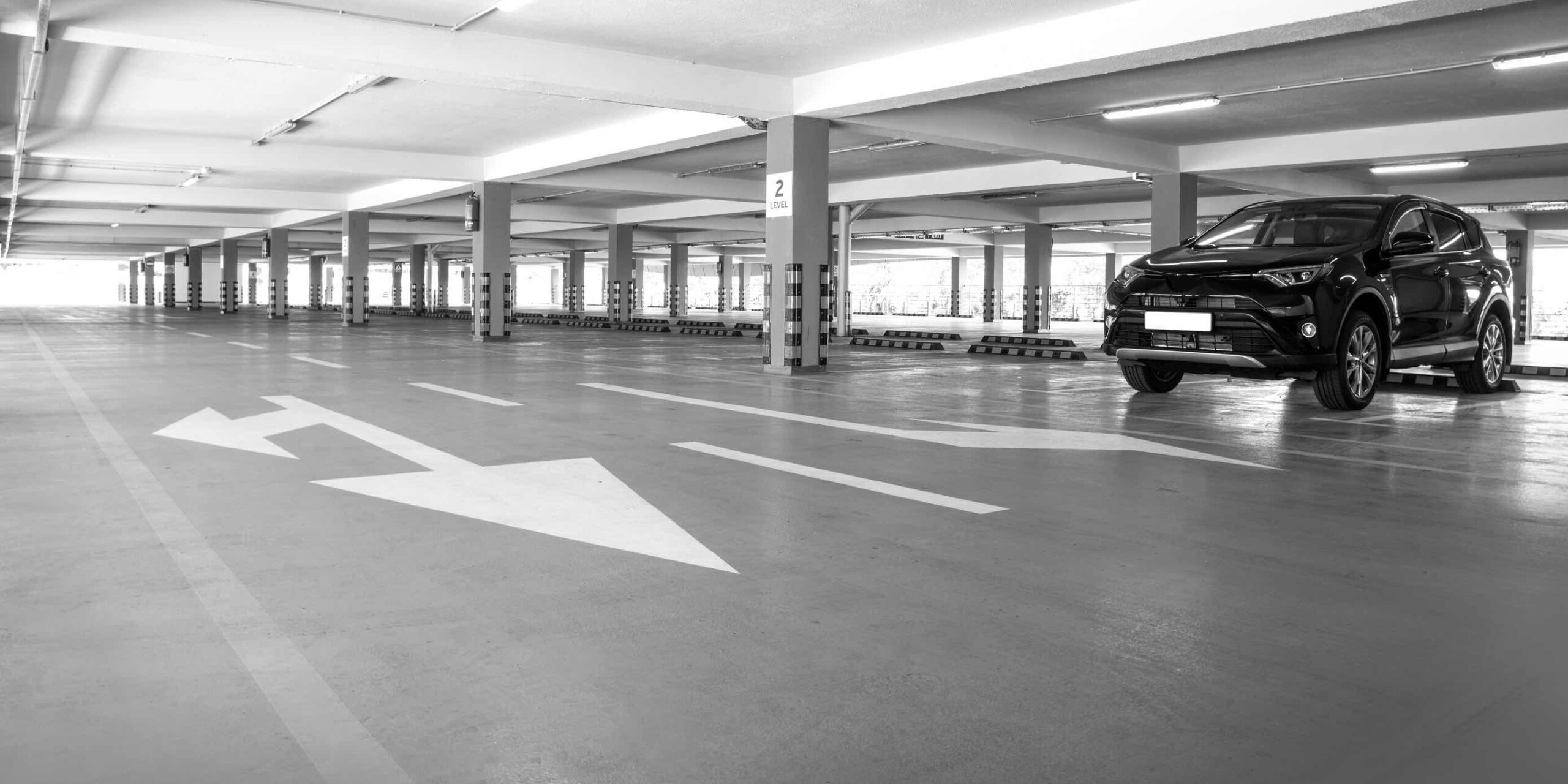 Revêtements de sol industriels pour parkings