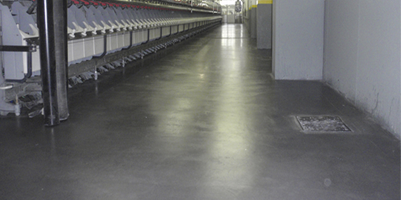 Revêtements de sol dans les usines