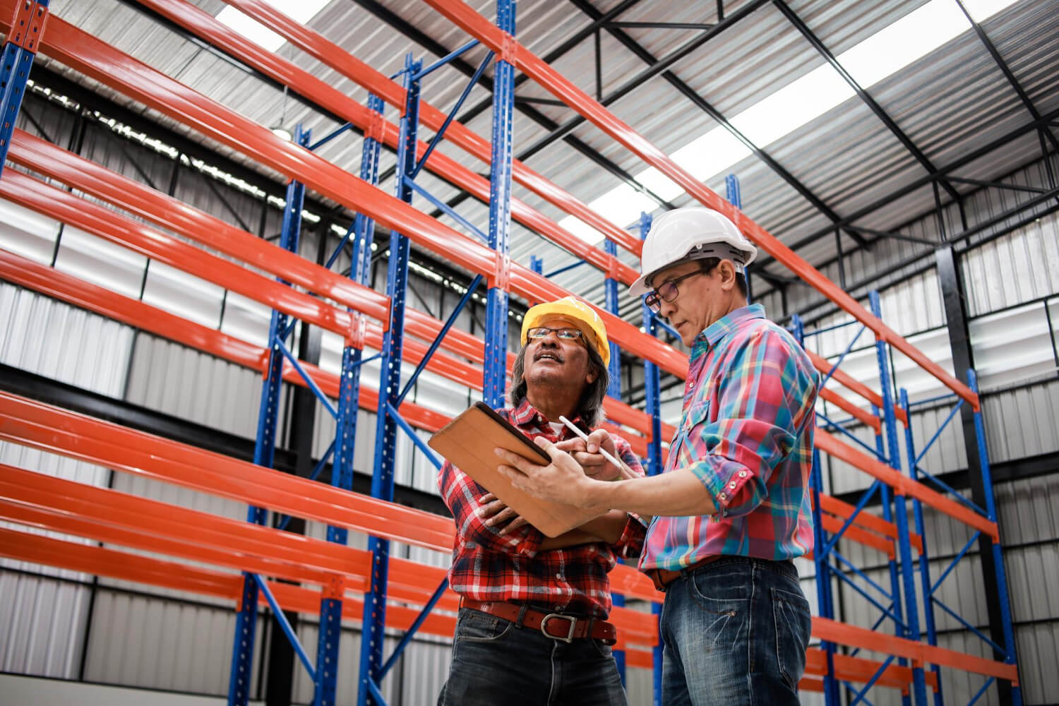 Reparaturen Von Lagerregalen