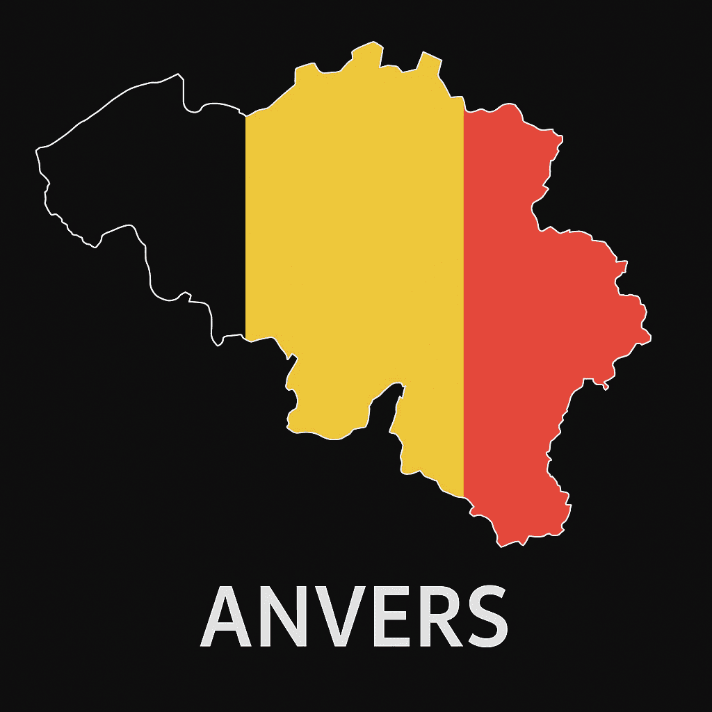 Anvers Map Anvers Map