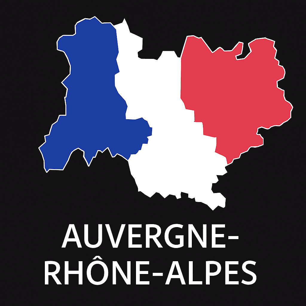 Auvergne Rhône Alpes Map Auvergne Rhône Alpes Map