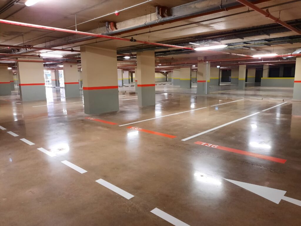 Parkeergaragevloer