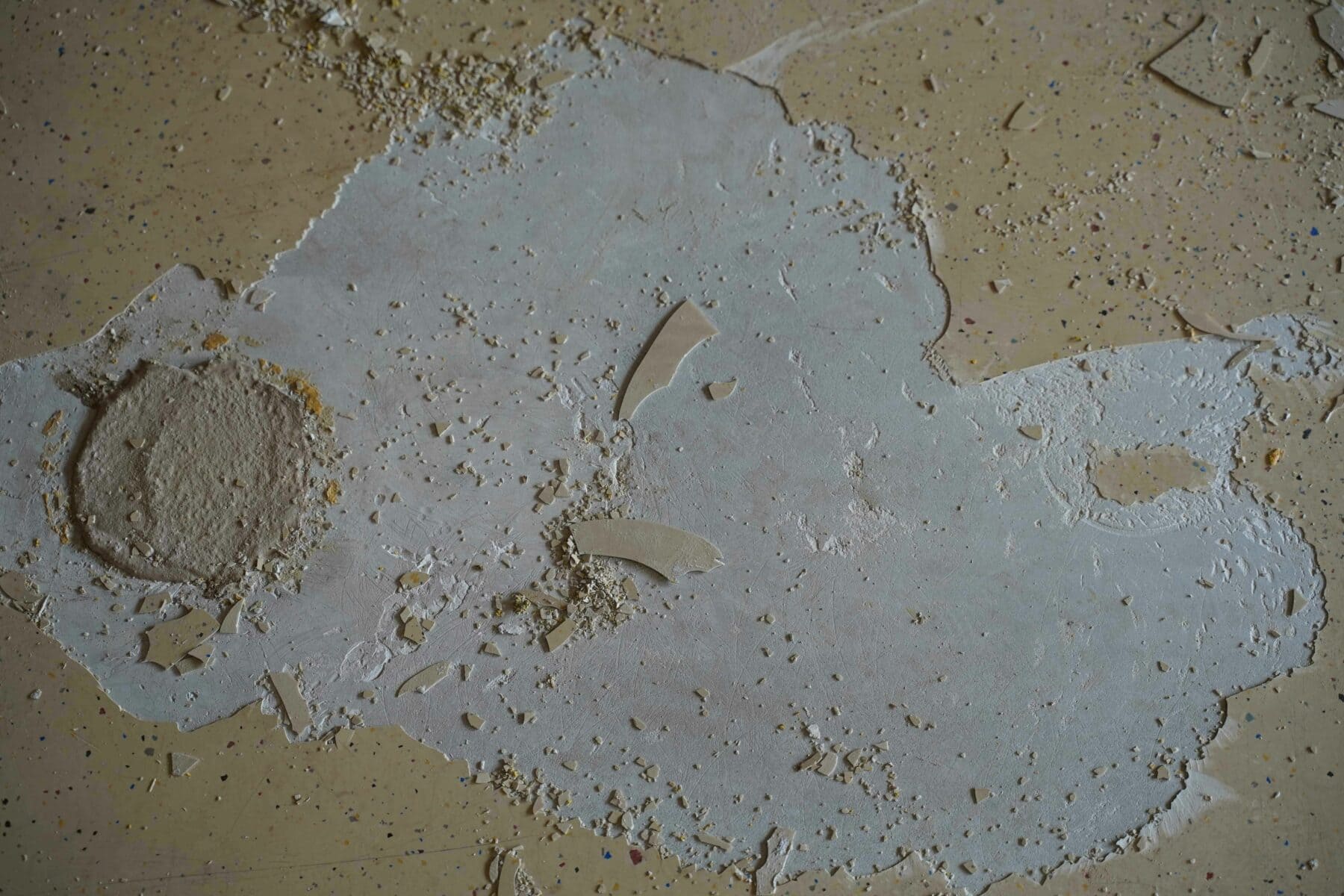 Epoxyvloer In Slechte Staat
