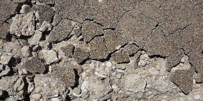 Béton En état D'érosion