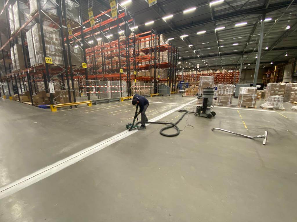 Reparation Og Forsegling Af Ekspansionsfuger I Industrigulve