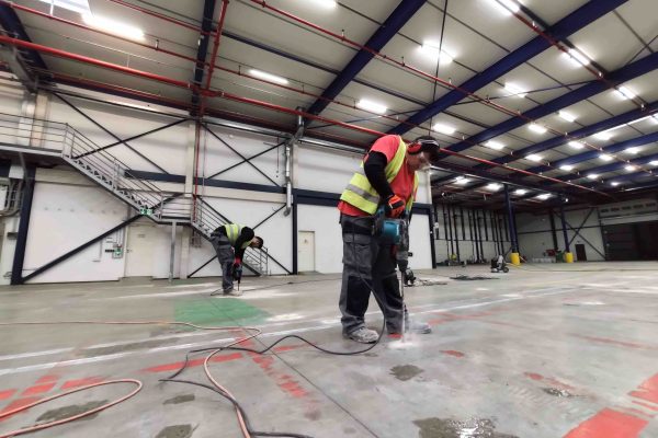 Becosan® Projekte Estée Lauder | Kerpen, Deutschland 7 Während