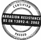 Certificación DIN 52108 Resistencia a la abrasión de BECOSAN