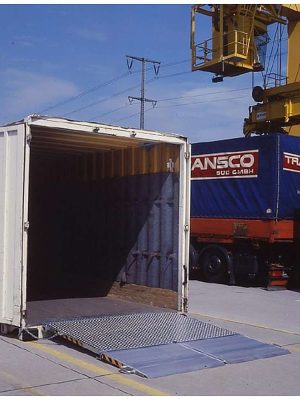 Container Ladebrücke Container Ladebrücke