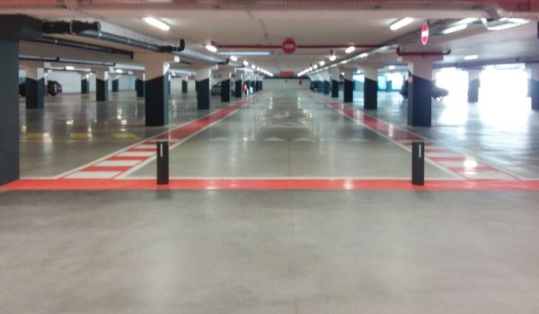 Ergebnis Der Garage Mit Poliertem Beton