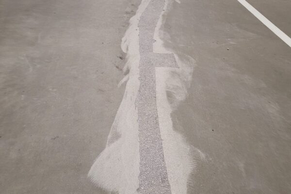 Extra Long Crack In Floor Fixed