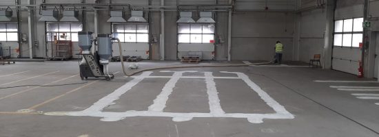 Fjernelse Af Markeringer På Industrigulve