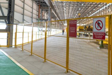 Industrial Safety Fencing For Critical Areas