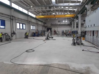 Industrieböden Fräsen