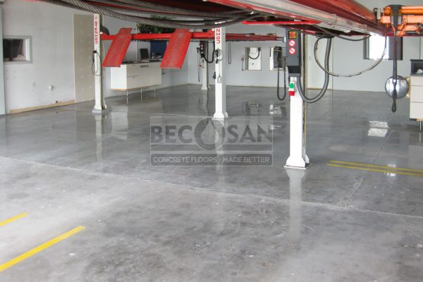 Nabehandeling Van Garagevloeren