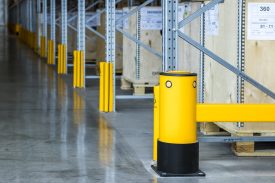 Bolardos para estanterías industriales