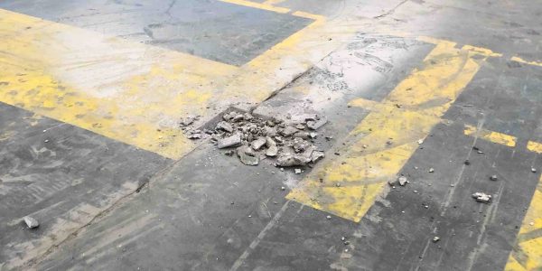 Reparando Bache Hormigón