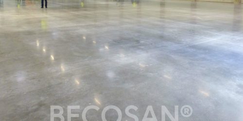 Smooth Texture Of Polished Concrete