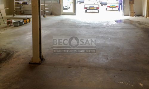 Voorbehandeling Van Garagevloeren