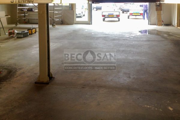 Voorbehandeling Van Garagevloeren