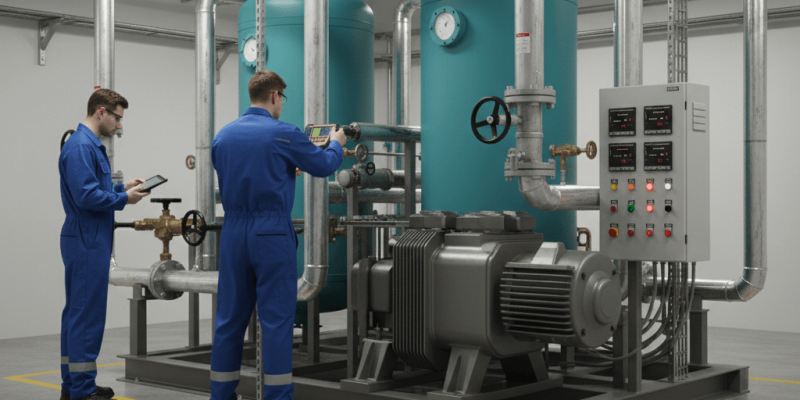 Druk En Temperatuur Regeling Koelinstallatie Druk En Temperatuur Regeling Koelinstallatie