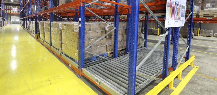 Estanterías Dinámicas Por Gravedad Estanterías Dinámicas Por Gravedad